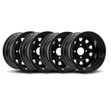 ITP Set of Four Delta Steel Wheels 12x7 4/137 12mm 4+3