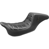 Mustang One Piece Squareback Seat Black 75239