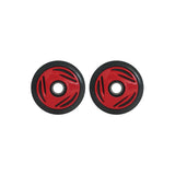 Front Rail Viper Red Idler Wheels Kit BOMBARDIER/SKI-DOO MX ZX,REV 2002-2005