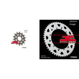 Kit de piñones de acero delanteros y traseros JT SPROCKETS para todoterreno YAMAHA YZ250 1976