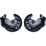 Cubiertas de rotor Kuryakyn Ring Of Fire negras