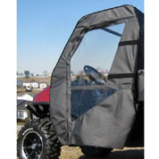 Falcon Ridge Black Canvas Soft Full Doors With Zipper For Polaris Ranger 2009-2023
