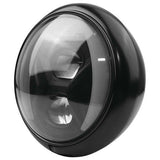 Highsider 7" LED Adaptive Headlight H-D Style Type 8 Black - 223-239