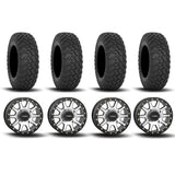 Rines System 3 SB-3 Beadlock mecanizados/negro mate de 15" y neumáticos RT320 [32x10R-15]