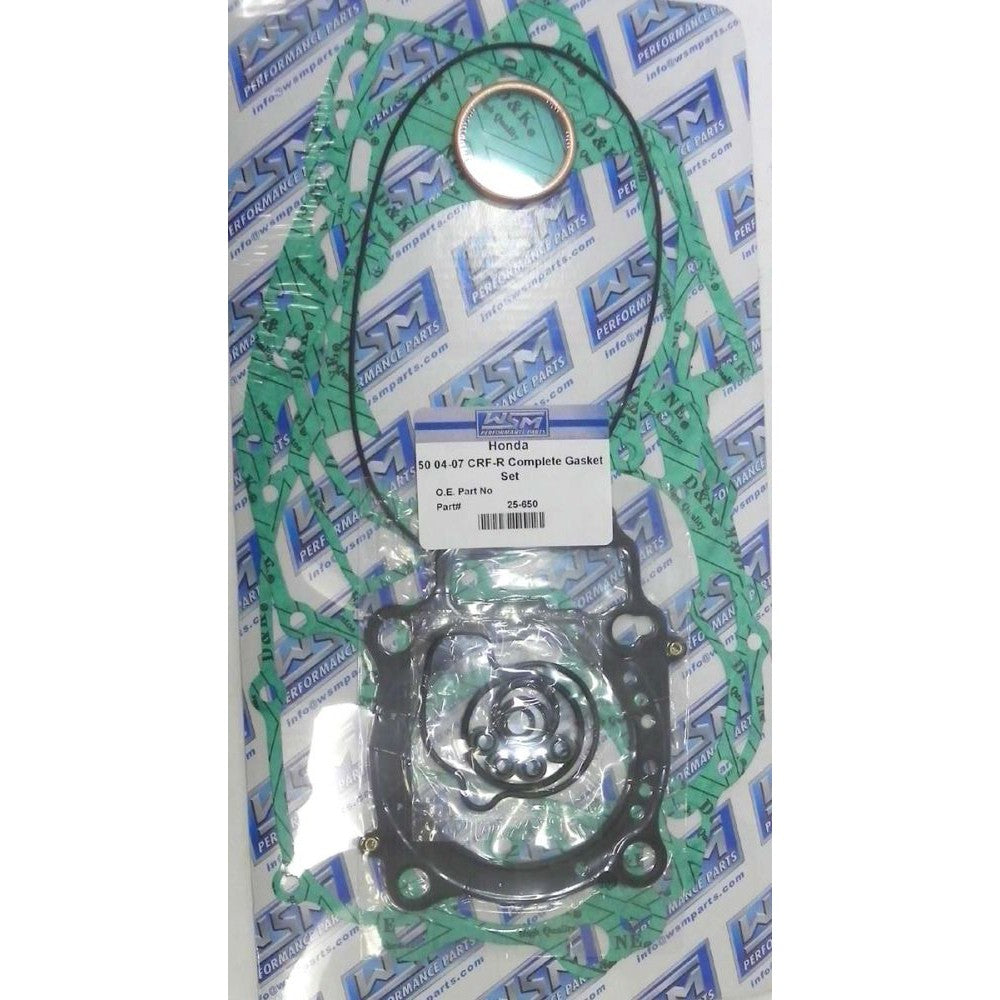 WSM Complete Gasket Kit For Honda 250 CRF-R / X 04-17 25-650
