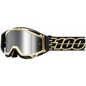 100% Gen1 Racecraft Plus Goggles Jiva with Silver Flash Mirror Lens - 50120-277-02