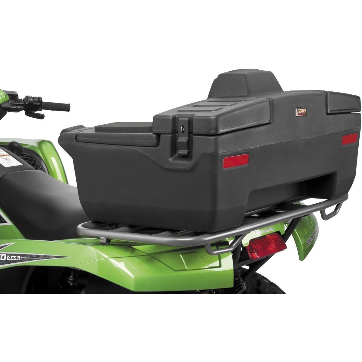 Quadboss ATV Rear Rack Lounger Seat Cargo Storage Trunk Box Passenger Luggage