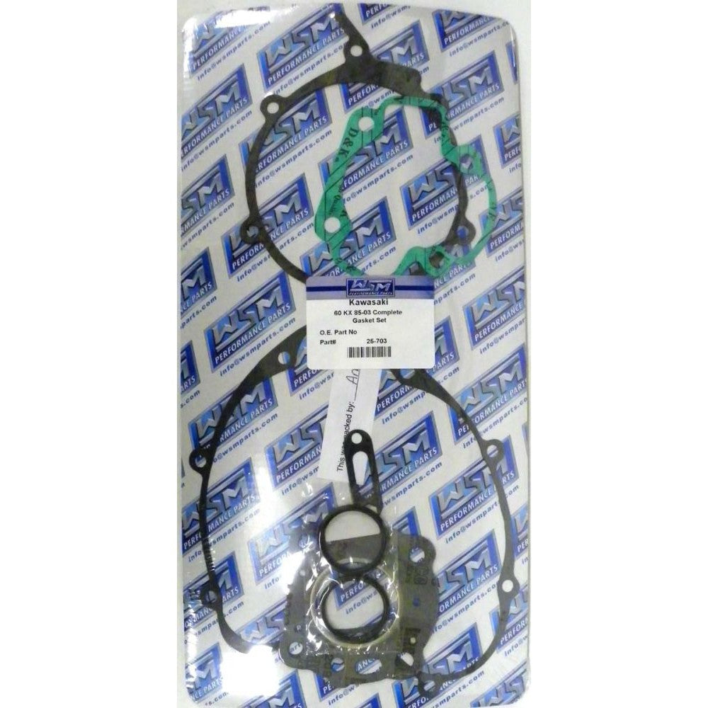 WSM Complete Gasket Kit For Kawasaki / Suzuki 60 KX / RM 85-03 25-703