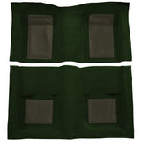 ACC Replacement Carpet Kit For 1969 Ford Mustang Mach I with 4 Green Inserts Fastback - CHOOSE COLOR