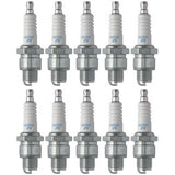 Set of 10 NGK Standard Spark Plugs for Yamaha CY50 2001-1991 Engine 50cc