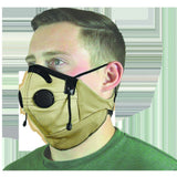 Máscaras antipolvo ATV/UTV Tek Rider Pro Series, color tostado XL