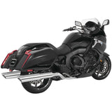 Freedom Performance Two-Step Slip-On Exhaust Slash Pipe Chrome - BM00033