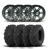 ITP SS316 12" Wheels And Mud Lite XTR Tires [26x9-12]