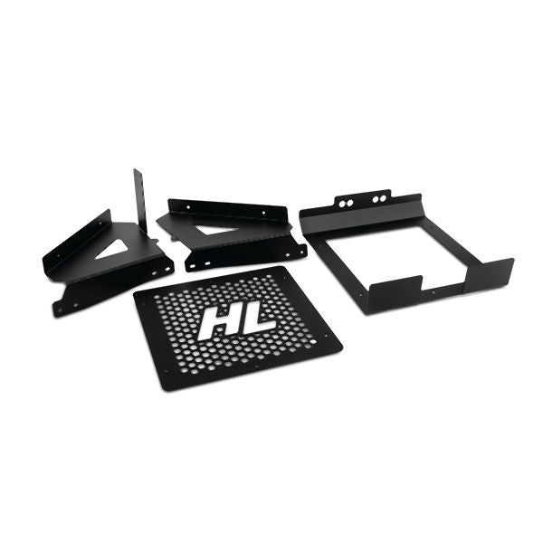 High Lifter Heavy Duty Black Radiator Guard Relocation Kit For Honda Models RK-FR-H520-2-HL