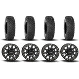Llantas System 3 SB-3 Beadlock de 15" en negro mate y neumáticos XC450 [30x10R-15]