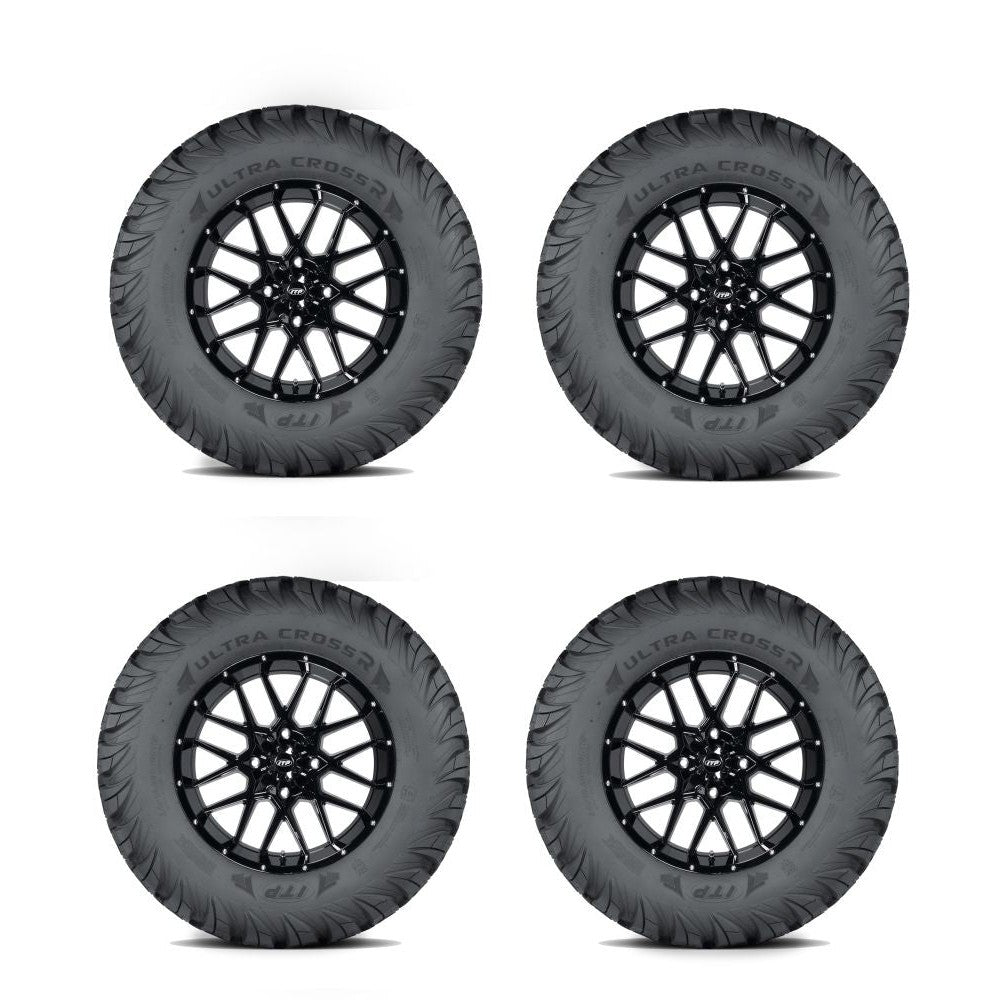 ITP Set of 4 Ultra Cross R-Spec Tires Front/Rear [34x10-18]