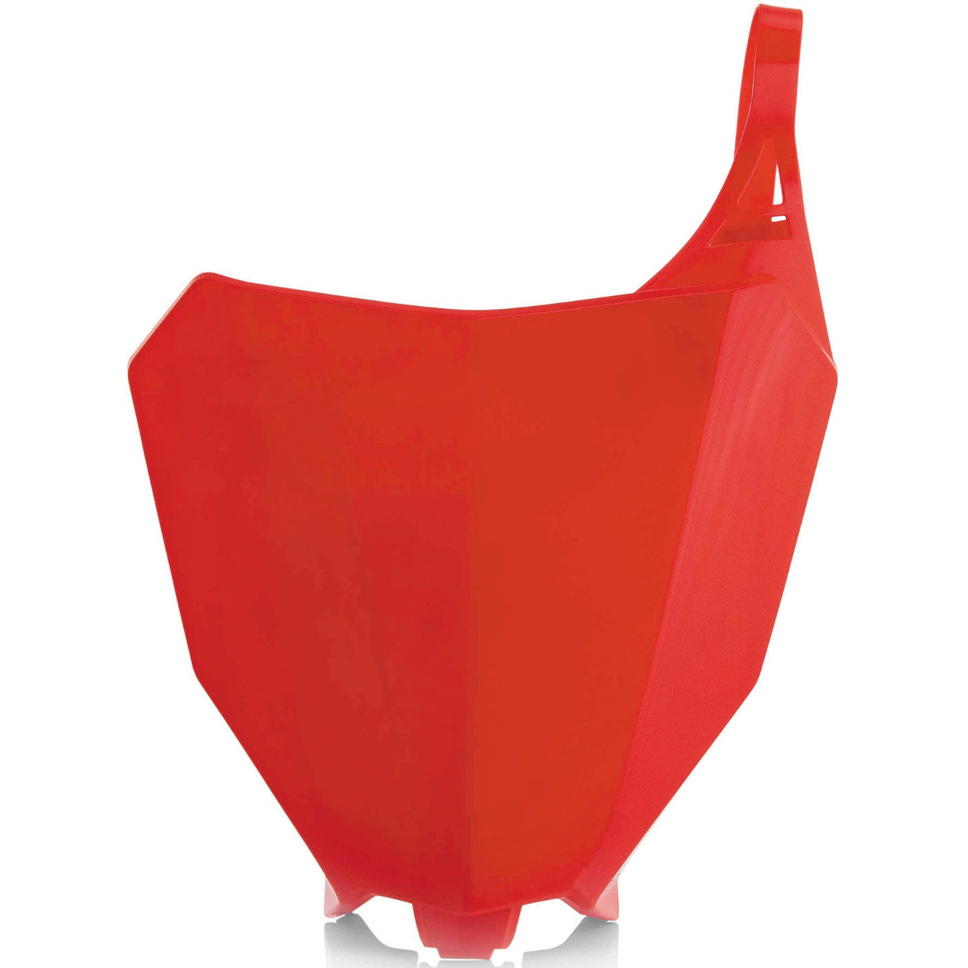 Acerbis Red Front Number Plate for Honda - 2630680227