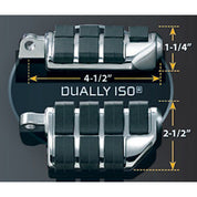 Honda Valkyrie Tourer 97-00Driver Ergo Cruise Mnts w/Dually Pegs for by Kuryakyn