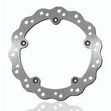 Rotor de freno BikeMaster para BMW R1100S 2001-2006 Contour trasero plateado