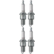 Set 4 NGK Standard Spark Plugs for Kawasaki AR80-A 1982 Engine 80cc