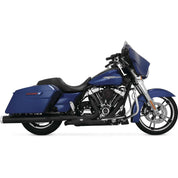 Vance And Hines Monster Round Slip On Exhaust 4in Black With Fuelpak FP4