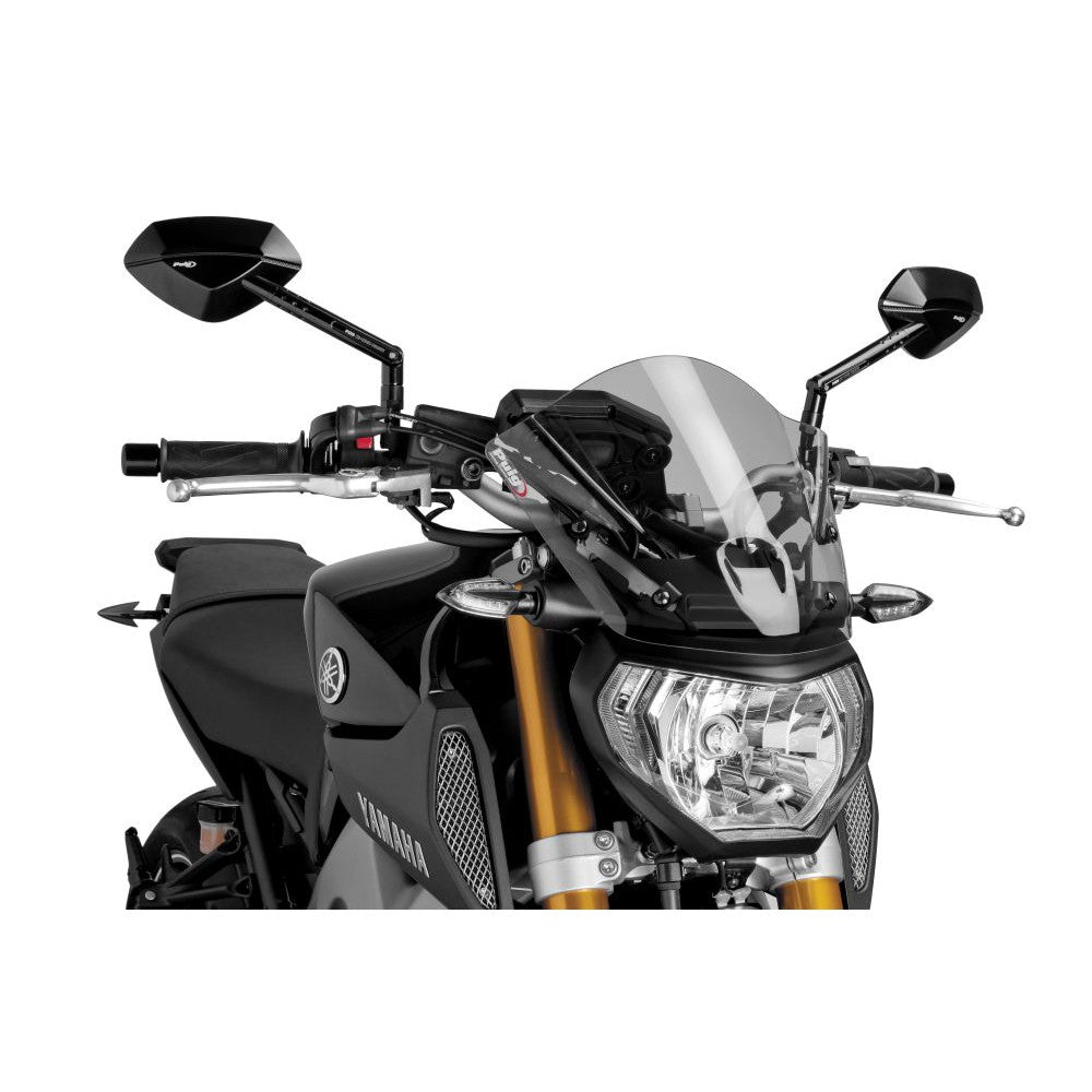 Puig Naked Bike Windshield Sport Smoke - 6859H