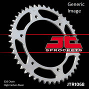 520 Chain Natural, Front & Rear Sprocket Kit for HYOSUNG GT250 Comet 2006-2010