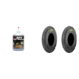 Juego de 2 neumáticos delanteros ITP Holeshot XC 22x7-10 de 4 capas con sellador QUADBOSS