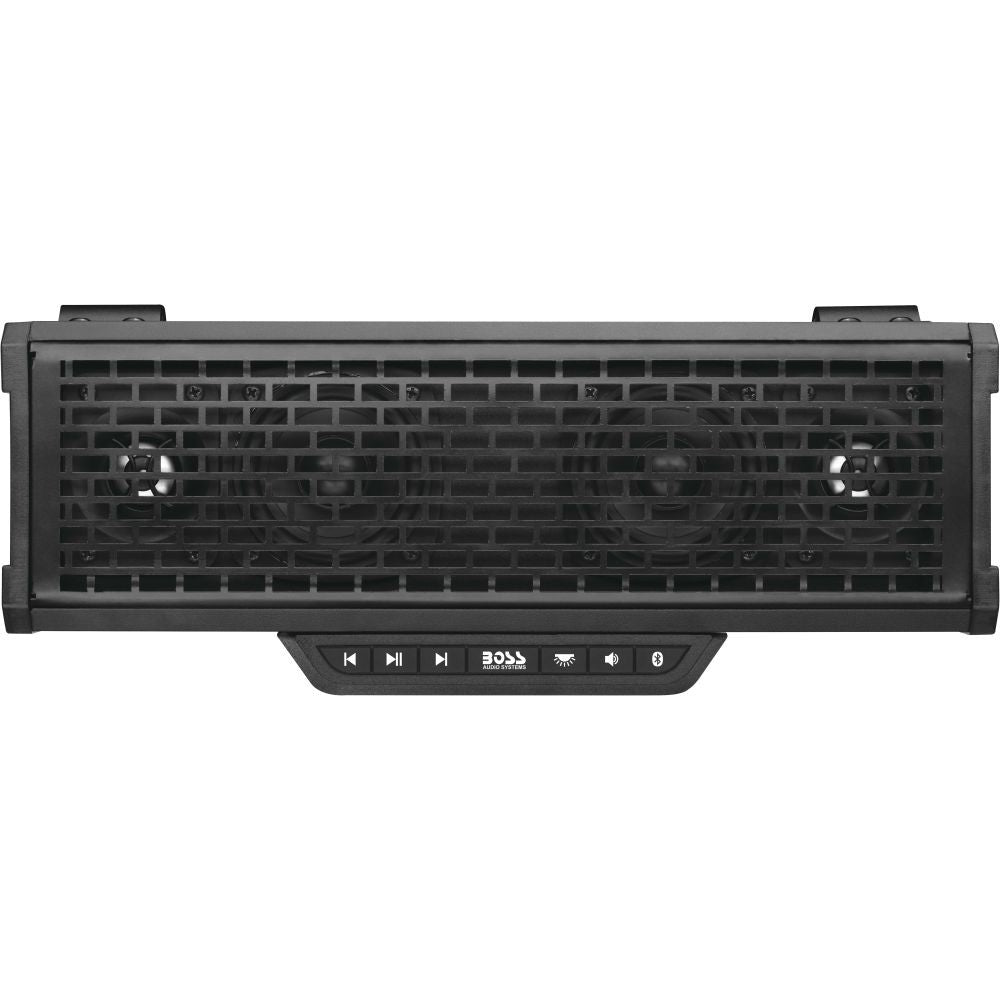 Boss Audio Systems Bluetooth RGB Soundbars for UTVs Black 14"