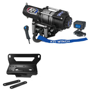 3000 lb KFI Winch Combo Kit John Deere Gator XUV 550 and RSX850i 2012 2013 NEW