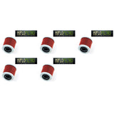 Set of 5 Hi Flo - Oil Filter Hf154