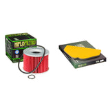 Oil and Air Filter Kit for KAWASAKI ZX1100 D1,D2,D3,D4,D5,D6 ZZ-R1100 93-98