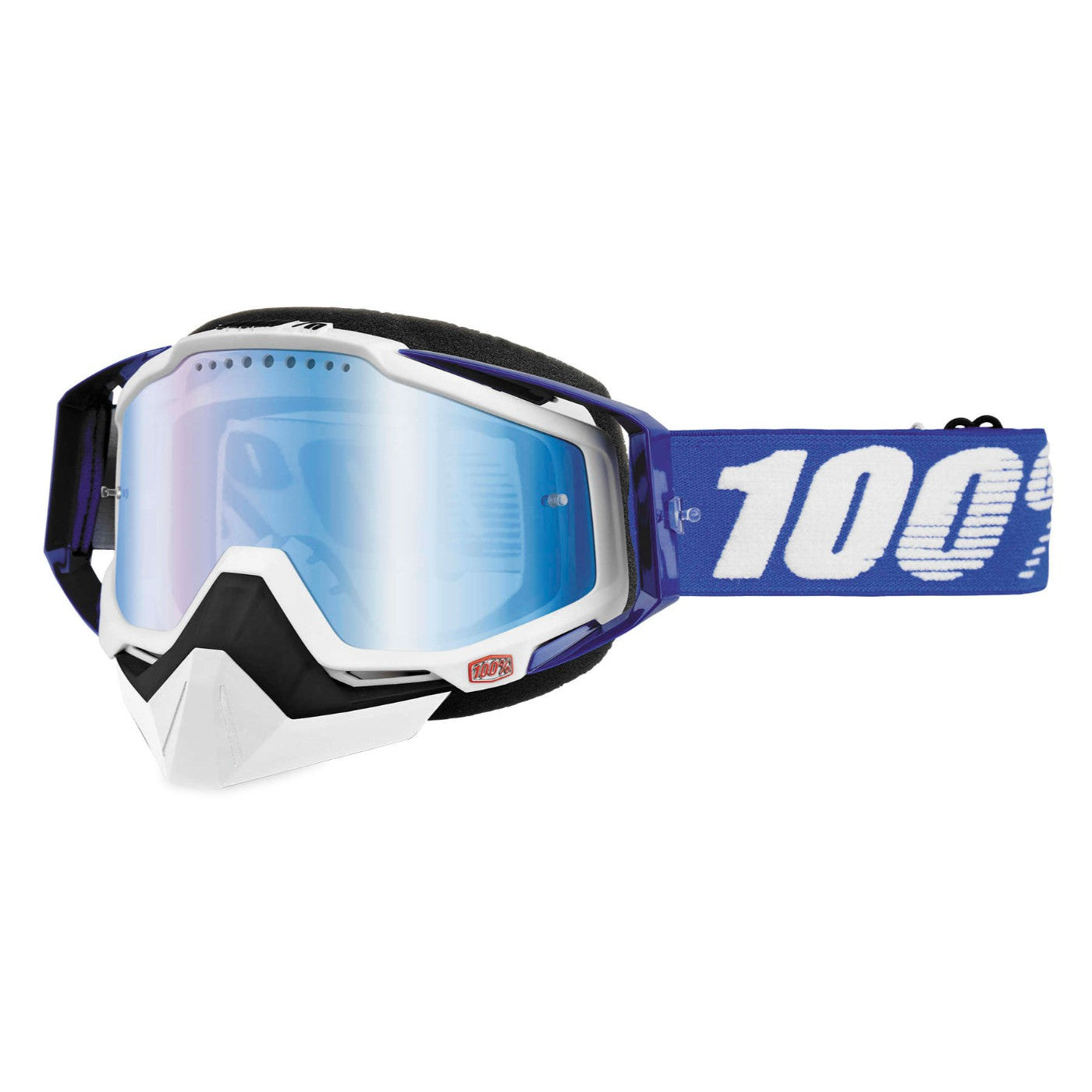 100% Gen1 Racecraft Snow Goggles Cobalt Blue with Blue Lens - 50113-002-02