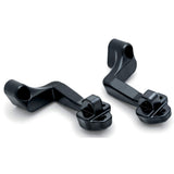 Soportes para clavijas y tablas de pasajeros Kuryakyn para tablas de pasajeros indias, color negro
