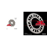 Kit de piñones delanteros de acero y traseros de aluminio para todoterreno HONDA CRF250R 2011-2016