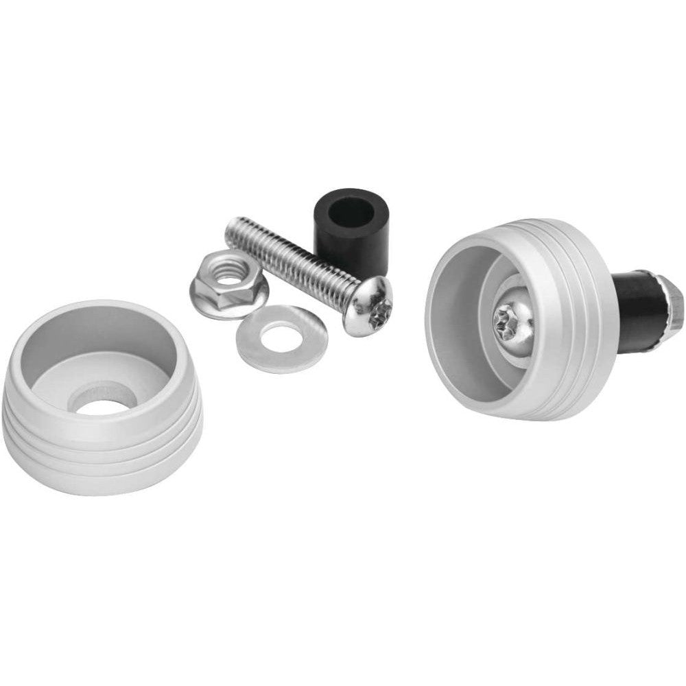 Kuryakyn Lodestar Front Axle Sliders Silver