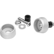 Kuryakyn Lodestar Front Axle Sliders Silver