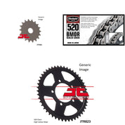 520 BMOR Chain Natural,Front & Rear Sprocket Kit SFV650 Gladius 2009-2014 For Su