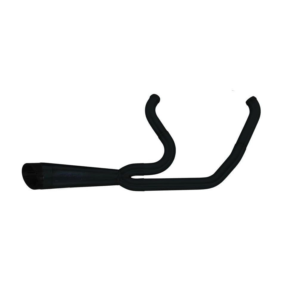 Two Brothers Racing Comp-S 2-into-1 Black Full Exhaust System For Harley-Davidson Softail Slim 2018-2020 005-5140199B