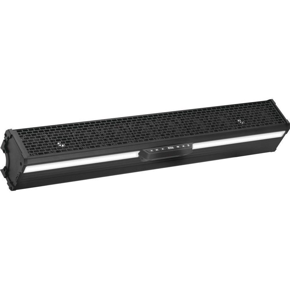 Boss Audio Systems Bluetooth RGB Soundbars for UTVs Black 34"