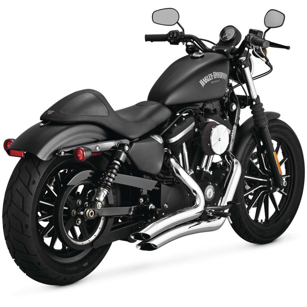 Vance And Hines Big Radius 2-Into-2 Chrome With Fuelpak FP4