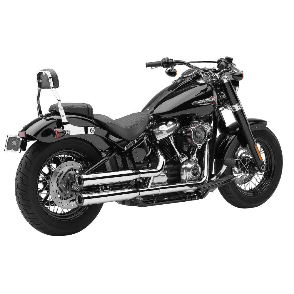 Cobra 3" Slip-On Muffler with Race Pro Tips Chrome - 6057