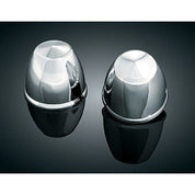 Kuryakyn Chrome Peaked Front Axle Caps
