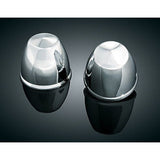 Kuryakyn Chrome Peaked Front Axle Caps