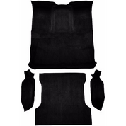 ACC 78-79 Bronco Complete Black Molded Vinyl Flooring W/ Cargo Area + Wheelwells