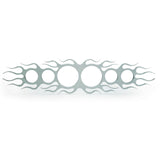 Dakota Flame Aluminum Bezel for 3-3/8 & 2-1/16 Gauges ALD-FLAME1-ODY