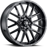 Rueda ITP Storm Series Hurricane, color negro mate, 18 x 6,5, 4/156, 4+2,5, 1822516705B