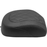 Asiento trasero Mustang Wide Tripper con costuras de diamante en negro 83063