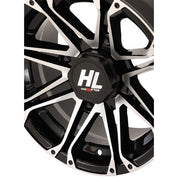 High Lifter 14x7 4/156 4+3 Gloss Black Machined HL3 Wheel 14HL03-1156
