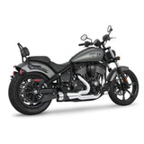 Freedom Performance American Outlaw 2-into-1 Shorty Exhaust Combo Chrome Chrome Tip